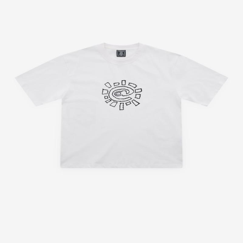 Always Do What You Should Do - Mens Sketchy @Sun T-Shirt - (White)