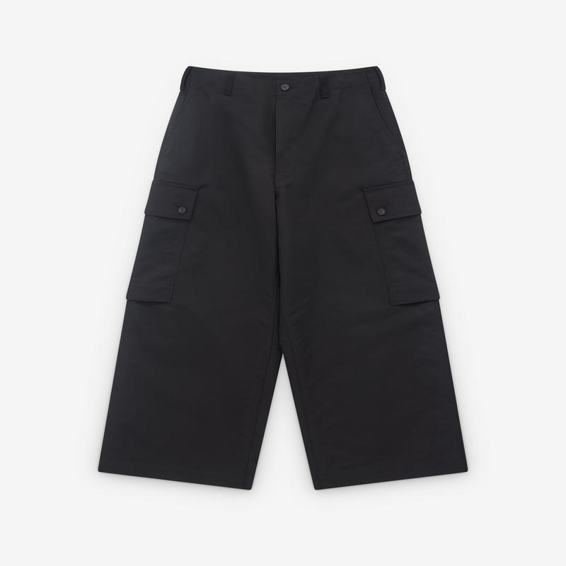 CDG Homme - Men's Wide Leg Pocket Trouser - (Black)