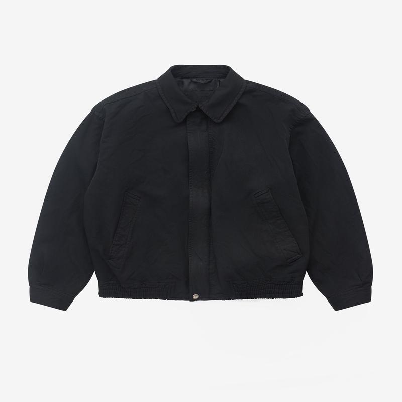 CDG Homme - Mens Collared Bomber Jacket - (Black)