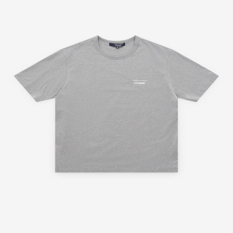 CDG Homme - Mens Logo T-Shirt - (Grey)