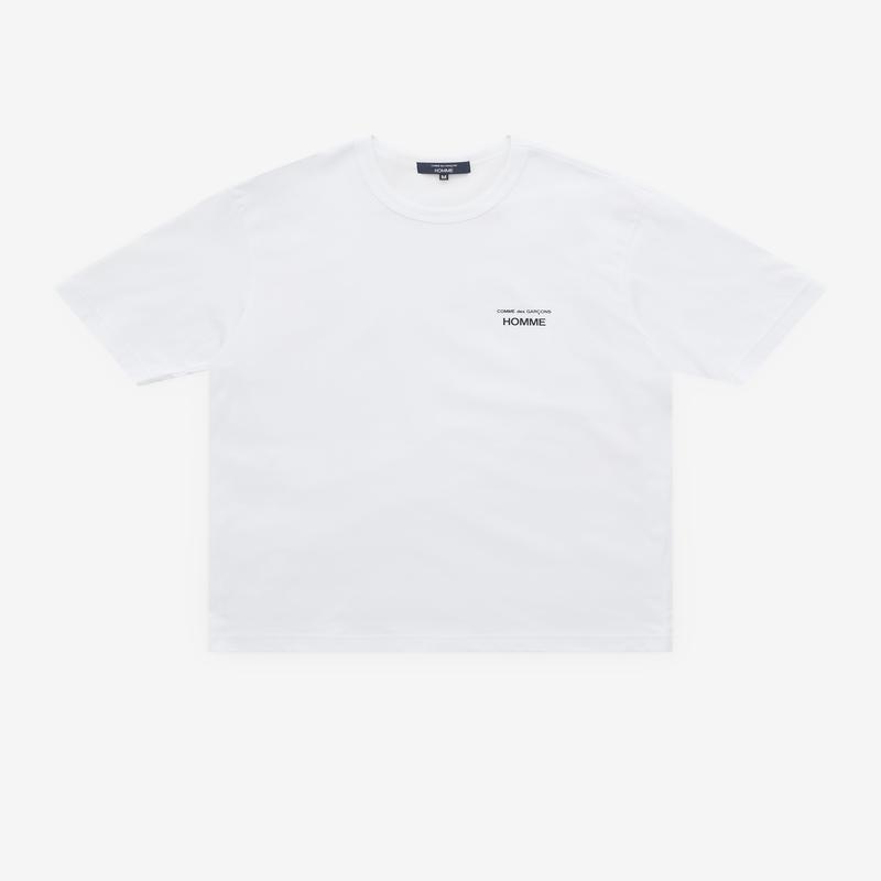 CDG Homme - Mens Logo T-Shirt - (White)