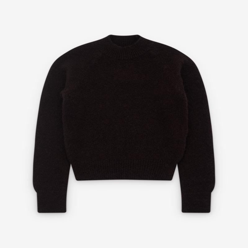 Dries Van Noten - Womens Fitted Sweater - (Dark Brown)