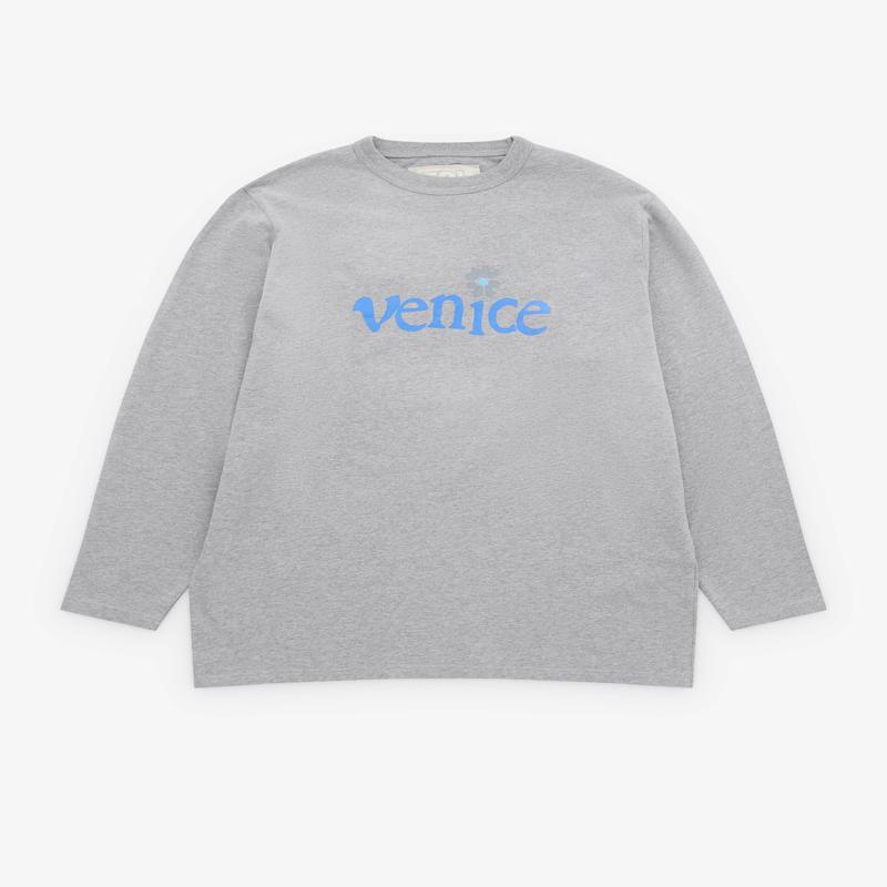ERL - Venice Long Sleeve T-Shirt - (Grey)