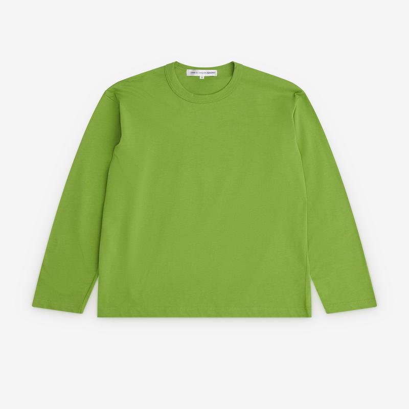 CDG Shirt - Mens Long Sleeve T-Shirt - (Green)