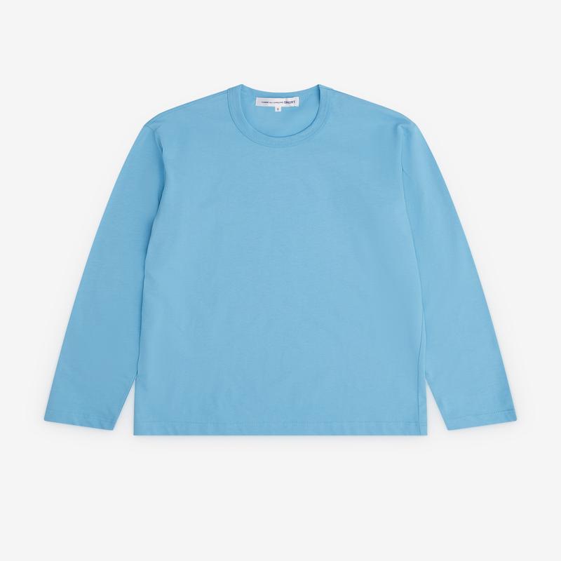 CDG Shirt - Mens Long Sleeve T-Shirt - (Light Blue)