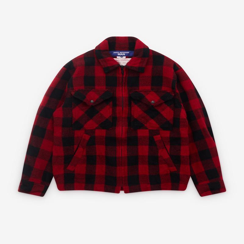 Junya Watanabe Man - Mens Filson Check Jacket - (Red)