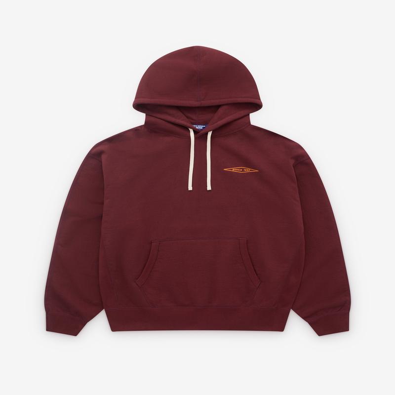 Junya Watanabe Man - Mens Filson Hooded Sweatshirt - (Burgundy)