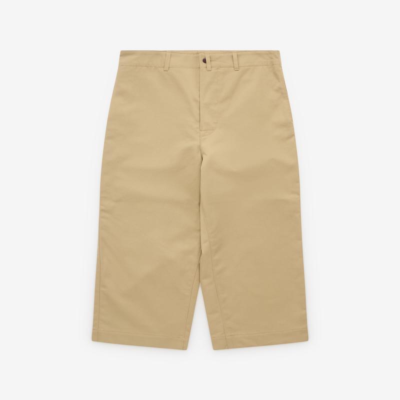 Junya Watanabe Man - Mens Wide Leg Chino Trouser - (Beige)