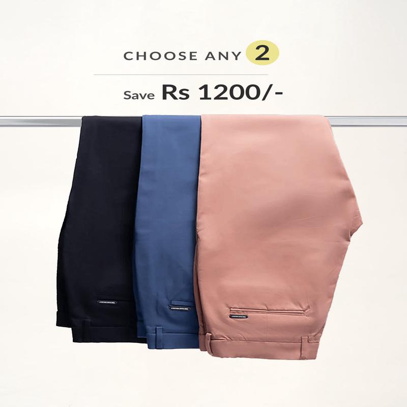 Stretch Chinos Bundle of 2