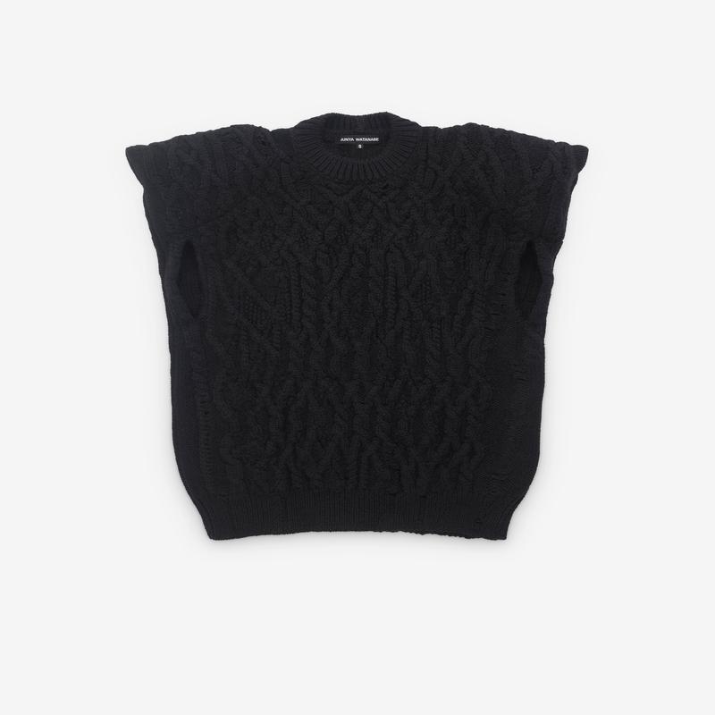 Junya Watanabe - Women's Sleeveless Sweater - (Black)