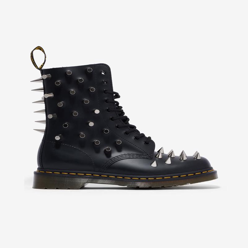 Junya Watanabe - Womens Dr Martens Studded 1460 Boots - (Black)