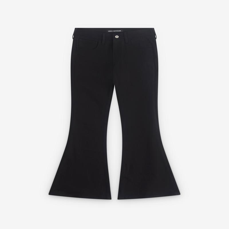 Junya Watanabe - Womens Flared Jeans - (Black)