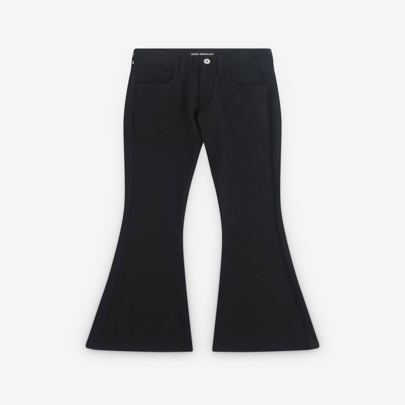 Junya Watanabe - Womens Flared Trousers - (Black)