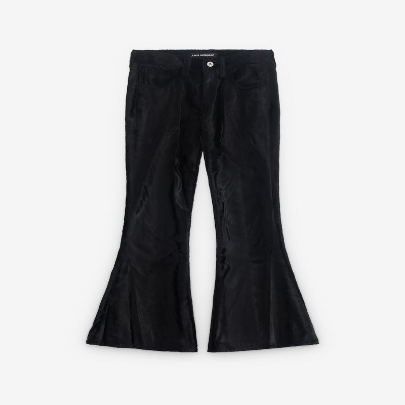 Junya Watanabe - Womens Soft Flared Trousers - (Black)