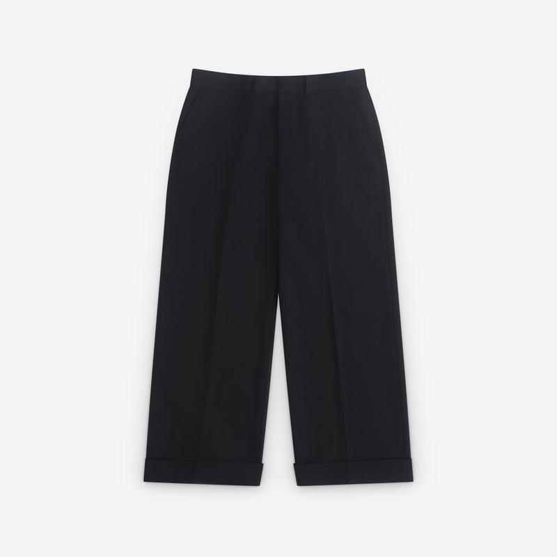 Junya Watanabe - Womens Straight Leg Trousers - (Black)
