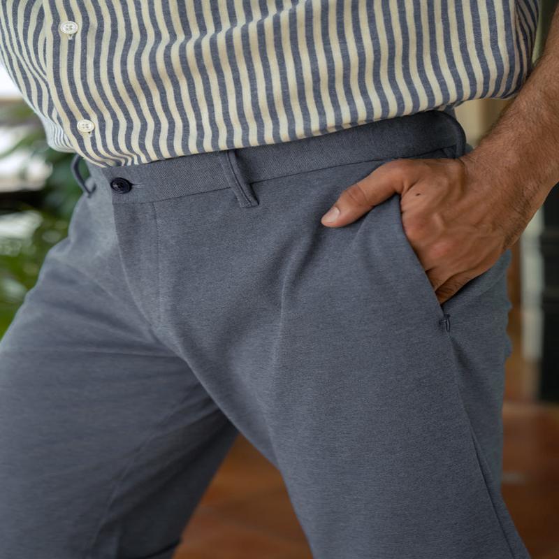 Ocean Waves Power-Stretch Chino Shorts