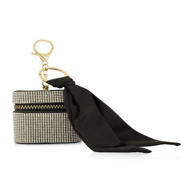 Rhinestone Studded Airpod Case Keychain