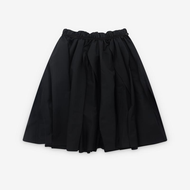 Tao - Womens Netted Overlay Skirt - (Black)