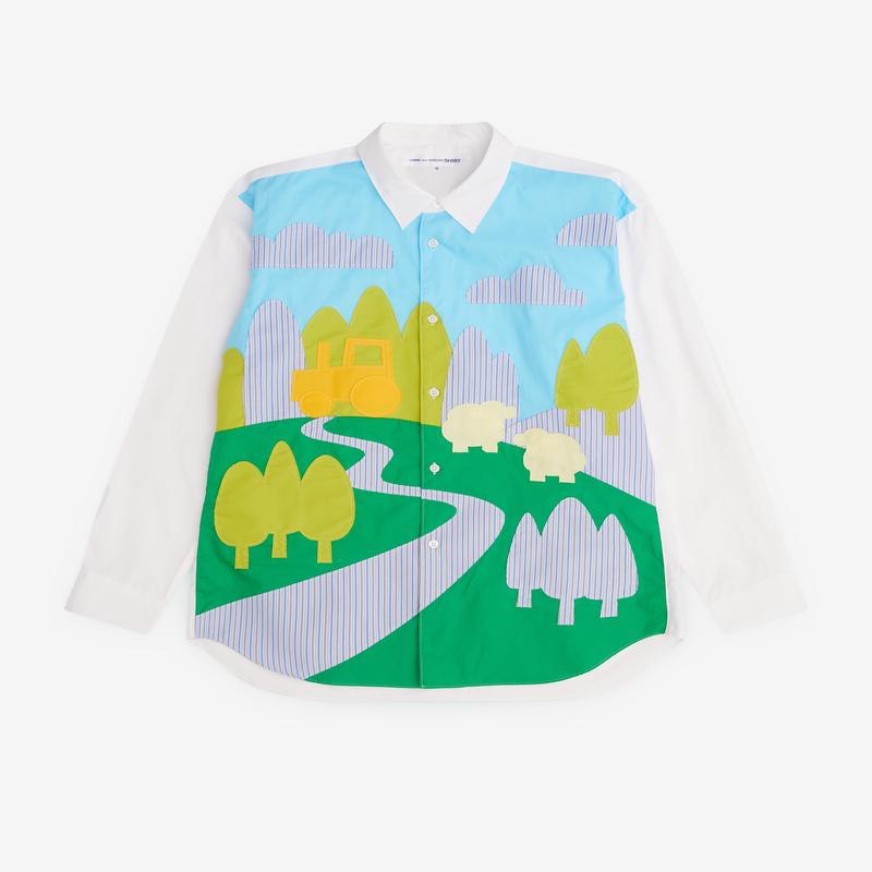 CDG Shirt - Mens Farmyard Shirt - (Multi)