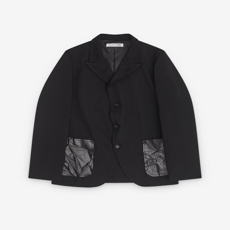 CDG Shirt - Mens Patch Pocket Blazer - (Black)