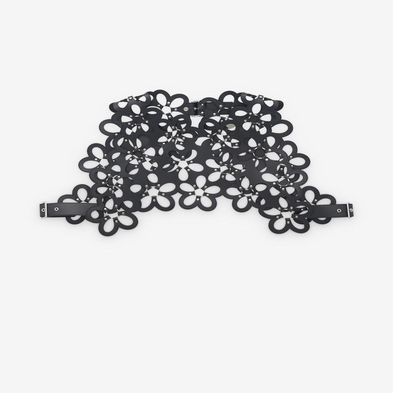 Noir Kei Ninomiya - Womens Floral Cut Out Harness - (Black)