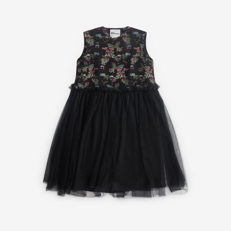 Noir Kei Ninomiya - Womens Floral Wrap Closure Dress - (Multi)