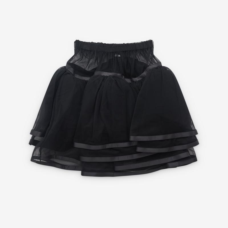 Noir Kei Ninomiya - Womens Voluminous Tulle Skirt - (Black)