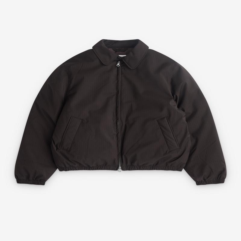 Our Legacy - Mens Avenue Puffa - (Churchill Stripe Membrane Wool)