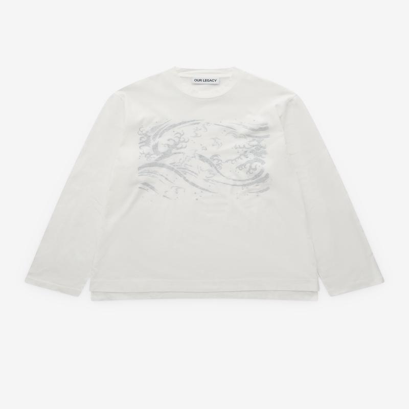 Our Legacy - Mens Box Longsleeve - (Fleeting Breeze Print)