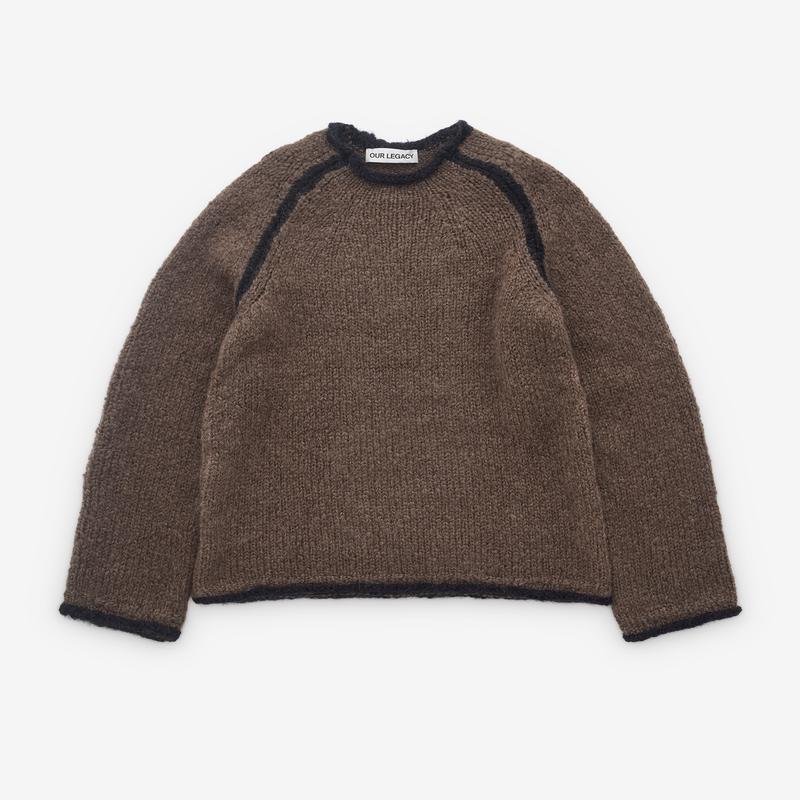 Our Legacy - Mens Rider Roundneck - (Steel Mohaire)