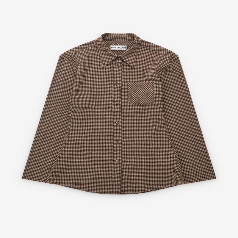 Our Legacy - Womens Daisy Shirt - (Endino Flannel Check)