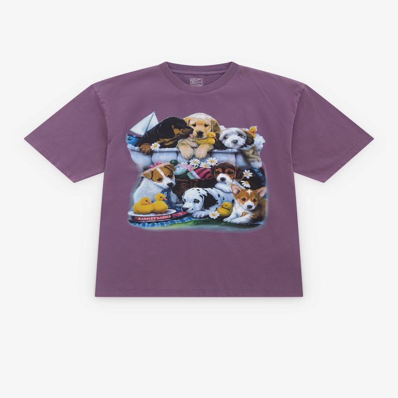 Rassvet - Men's Babies Tee Shirt Knit - (Purple)