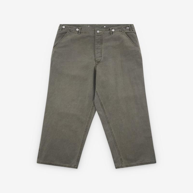 A.Presse - Mens Vintage Cinch Buckle Euro Work - (Gray)