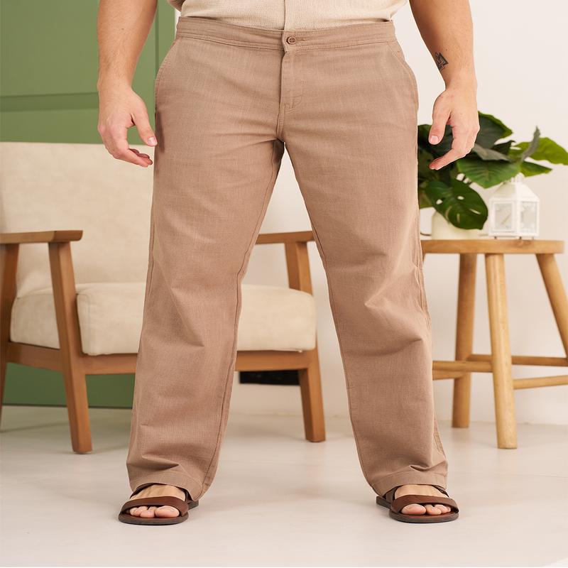 Baga Brown All Day Lounge Cotton Pants