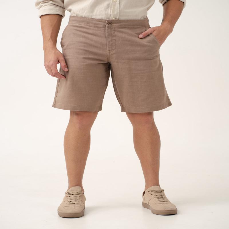 Baga Brown All Day Lounge Cotton Shorts
