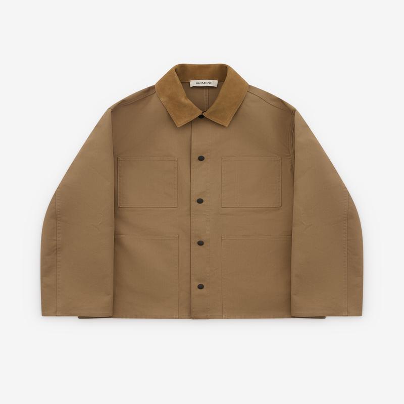 Diomene - Mens Workwear Jacket - (Khaki)