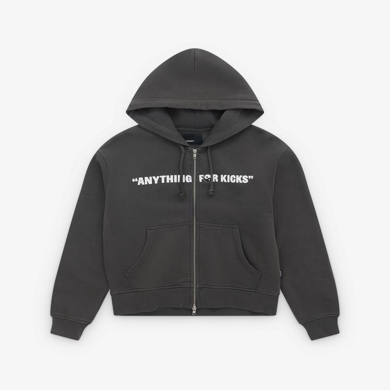 Rassvet - Mens Dojo Zip Hoodie Knit - (Black)