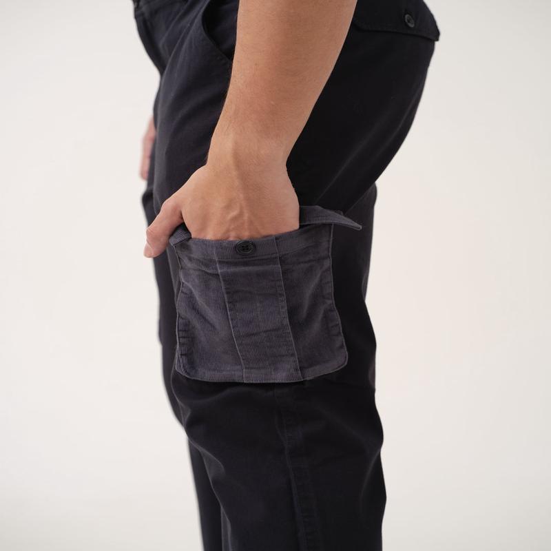 Raven Cargo Corduroy Pants