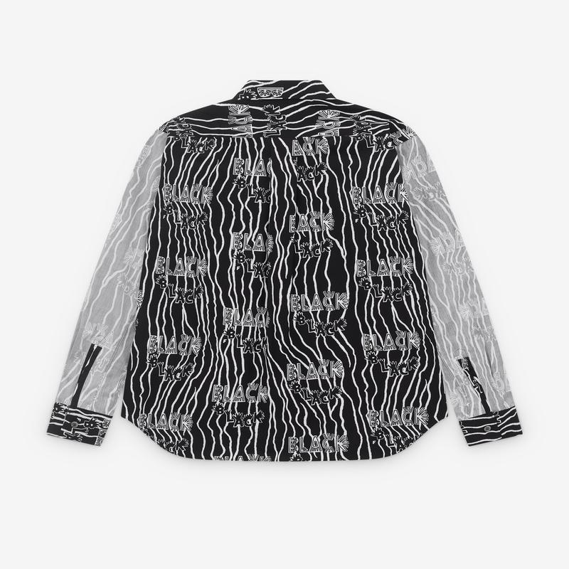 Black Comme des Garons - Reverse Panel Shirt - (Black)