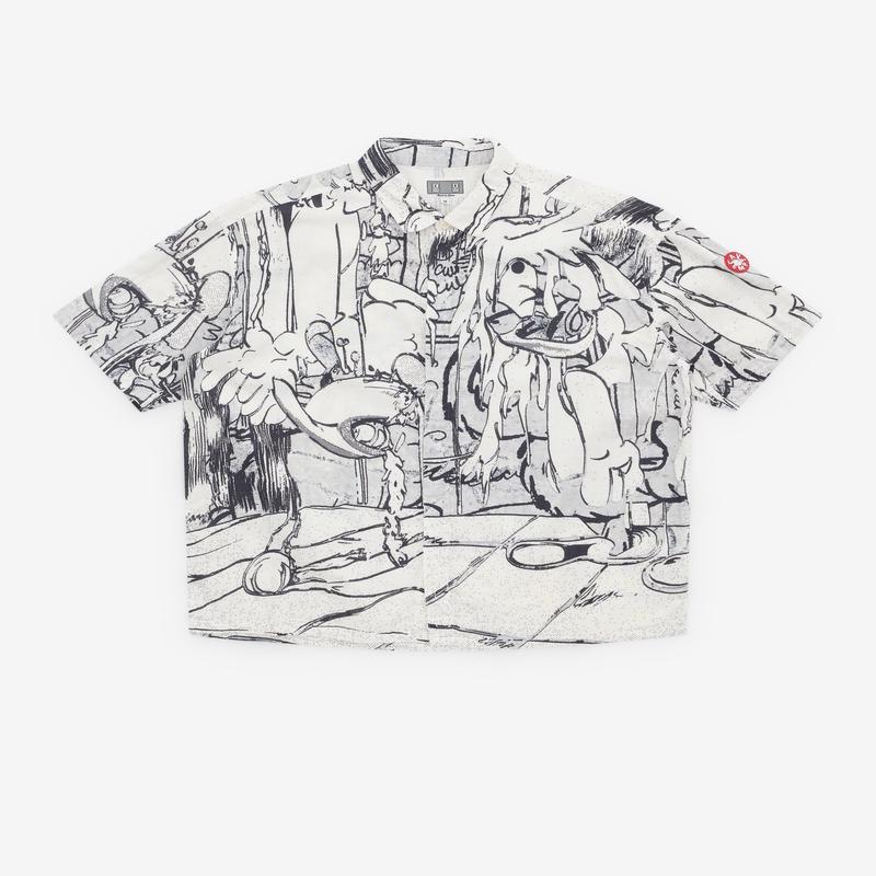 Cav Empt - Mens ECPL Short Sleeve Shirt - (White)