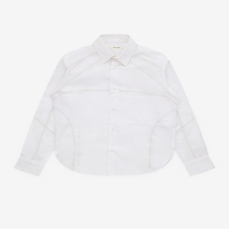 Craig Green - Mens Flatlock Shirt - (White)
