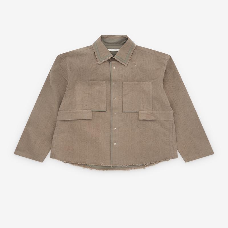 Craig Green - Mens Ripstop Towel Shirt - (Sand)