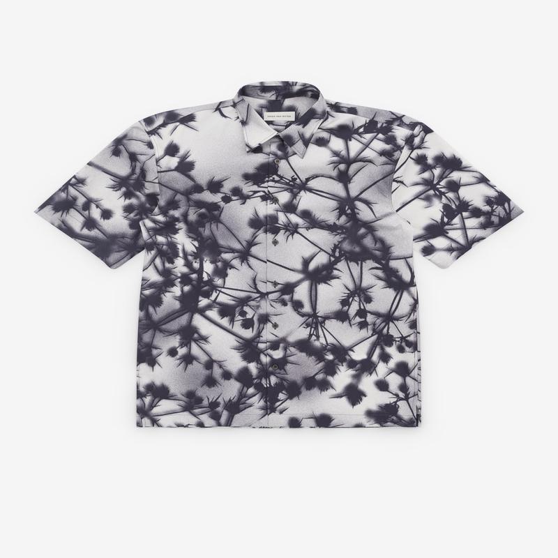 Dries Van Noten - Mens Thistles Shirt - (Black)