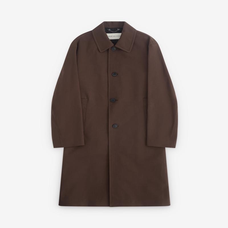 Dries Van Noten - Mens Trench Coat - (Mud Brown)