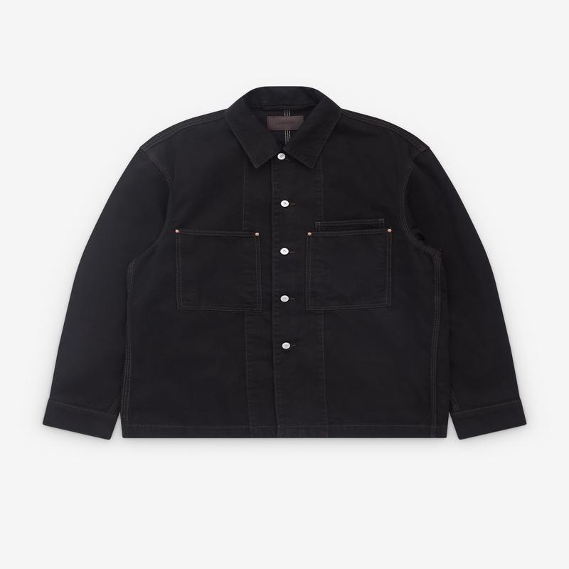 Lemaire - Mens Workwear Overshirt - (Black)