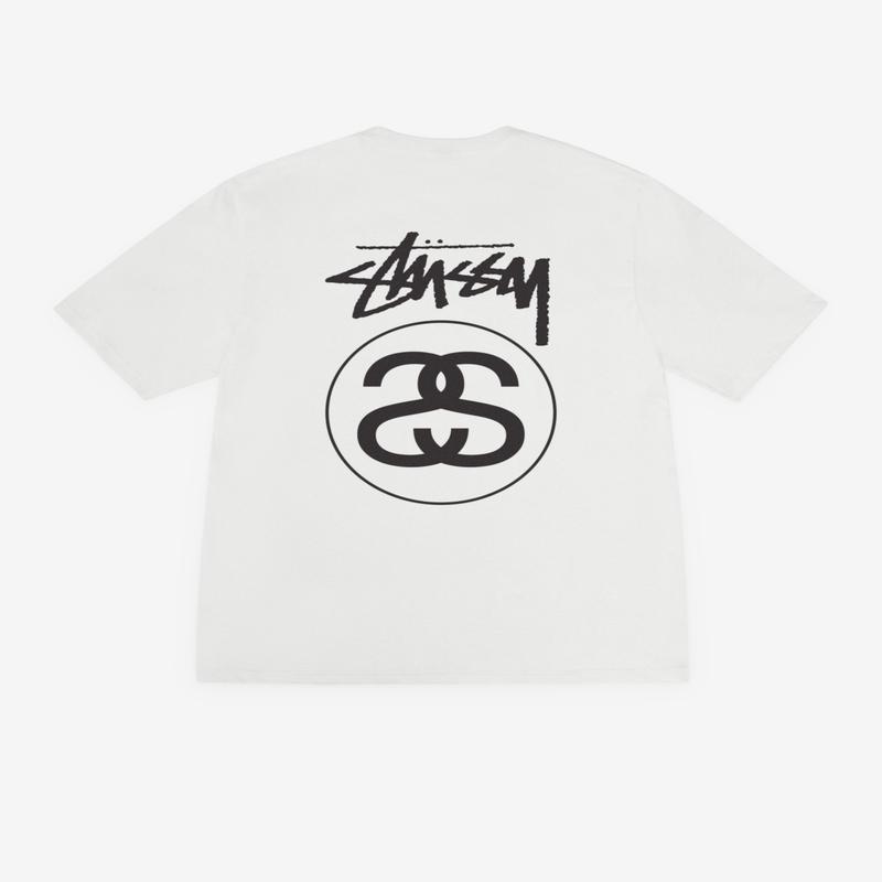 Stssy - Stock Link Pigment Dyed T-Shirt - (Natural)