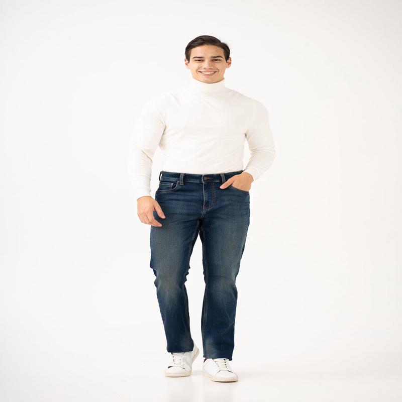 Urban Indigo Luxury Relaxed Fit Jeans