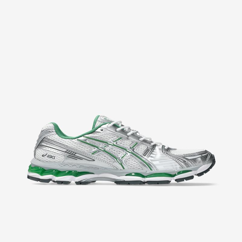 Asics - Mens Gel-Kayano 12.1 - (White/Silver Green)