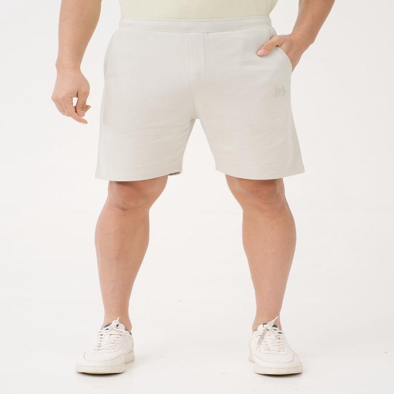 Beach Grey Relaxed Fit Sweatshorts