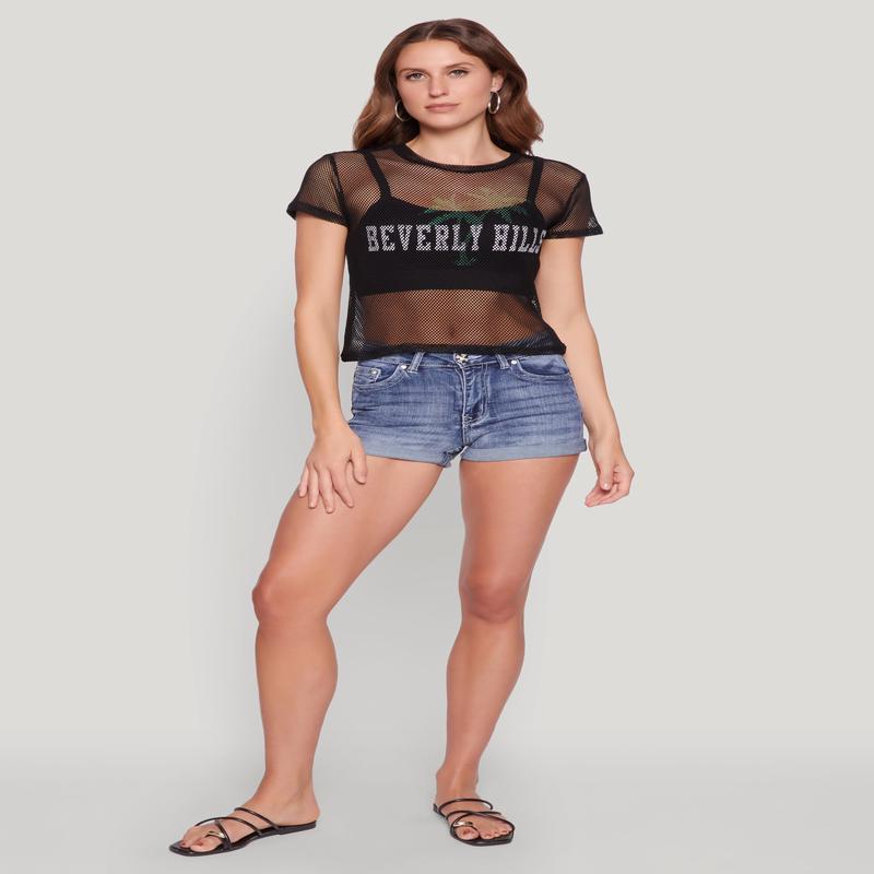 Beverly Hills Fishnet Top